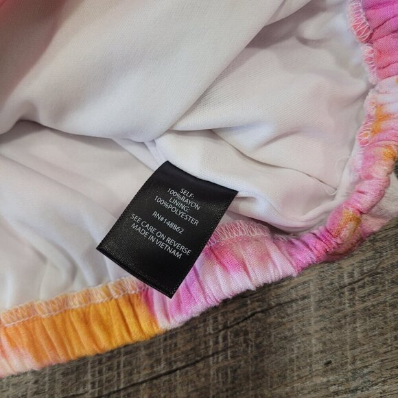 TORRID | Watercolor Tie-Dye Off Shoulder Crop Top | Sz. 3X - Picture 6 of 9